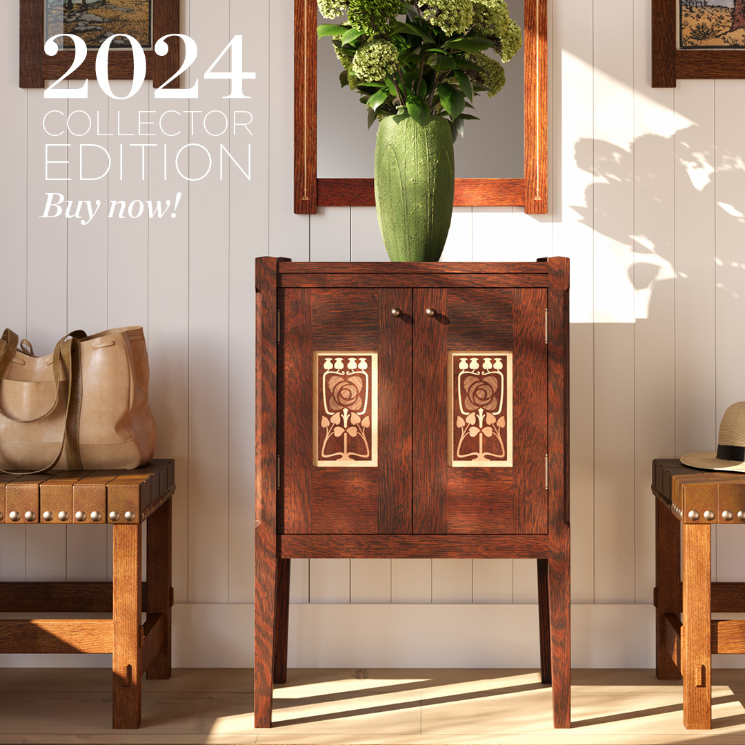 2024 Collector Edition Mission Rose Cabinet