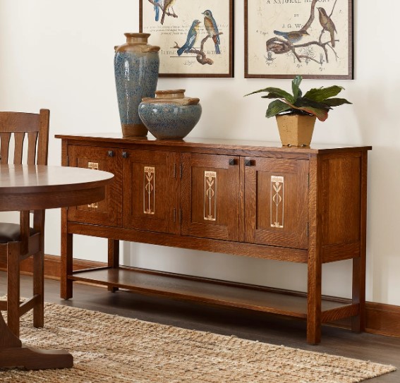 Meadowflower Four-Door Sideboard