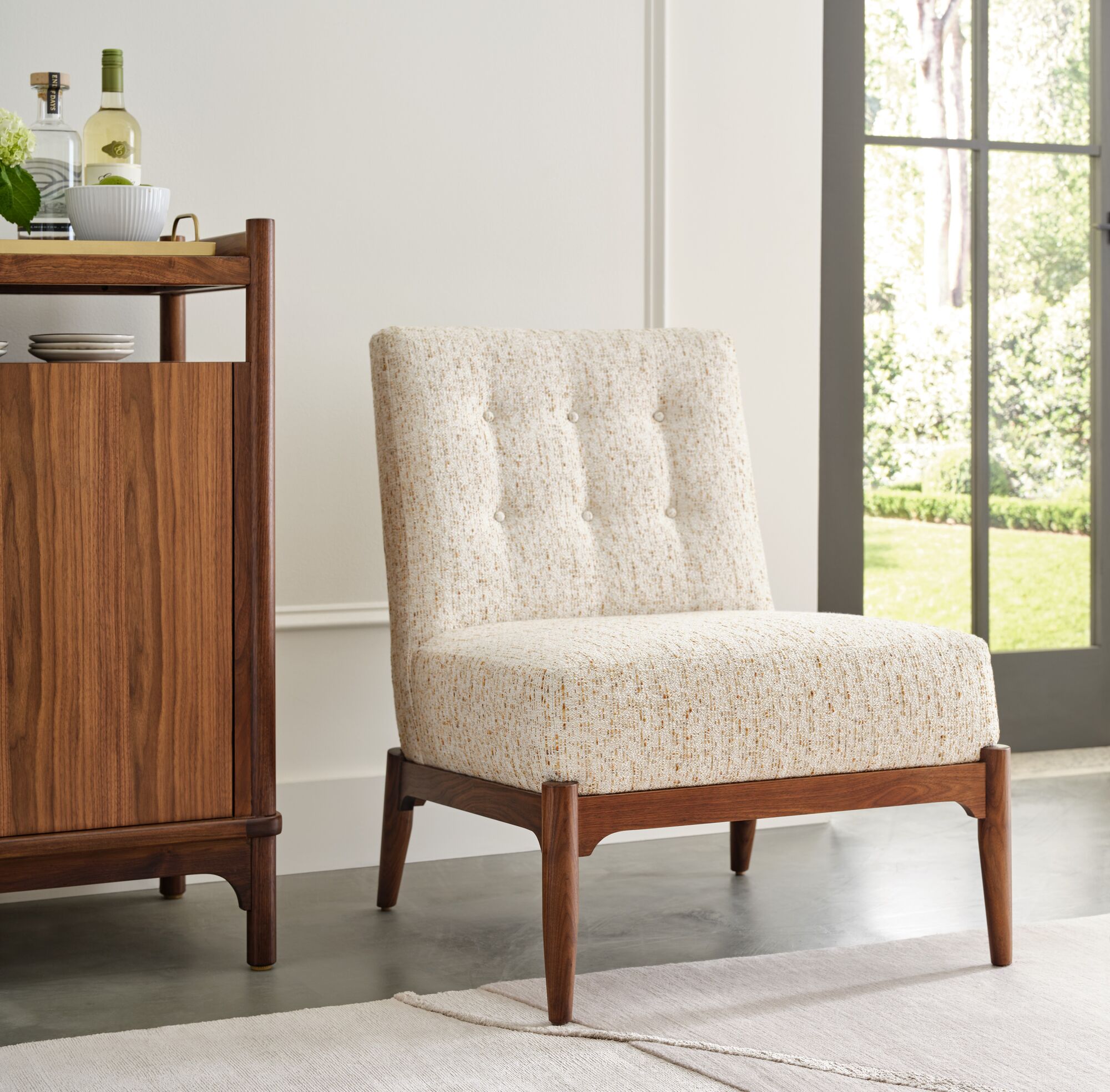 Walnut Grove Slipper Chair