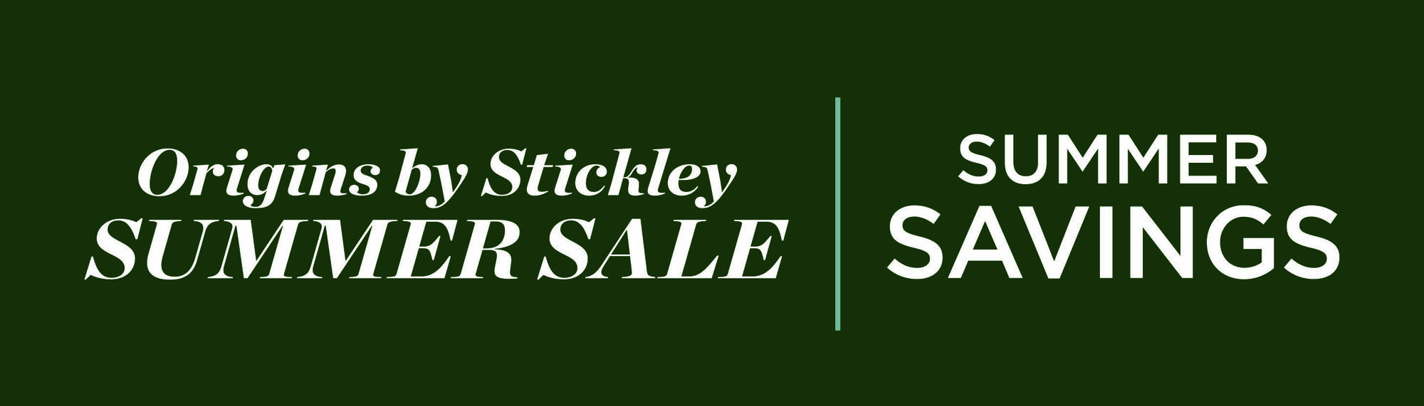 Origins by Stickley Summer Sale