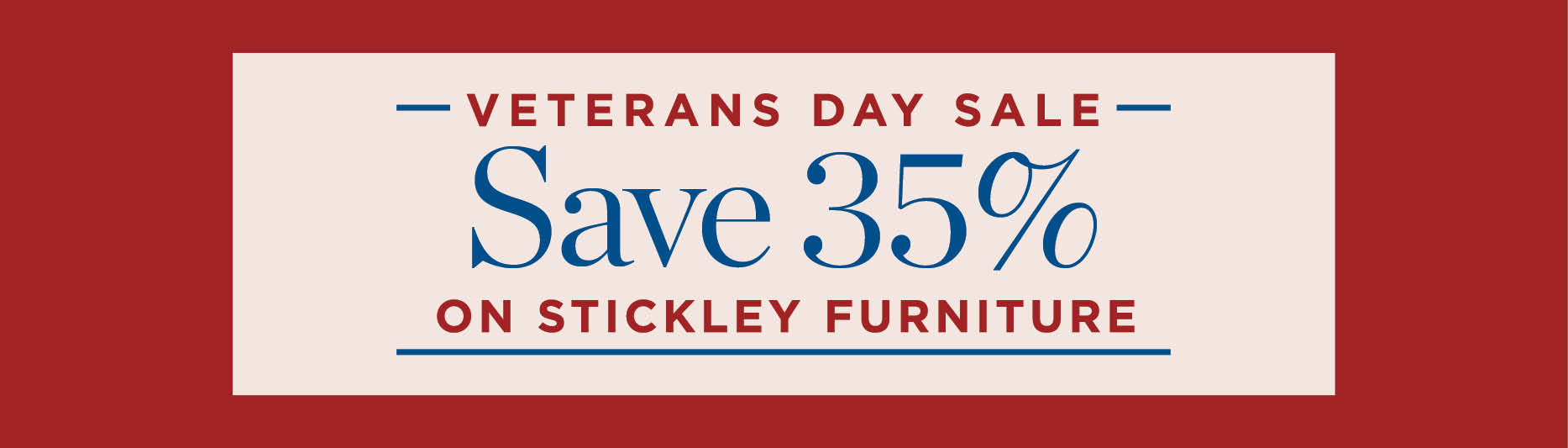 Veterans Day Sale